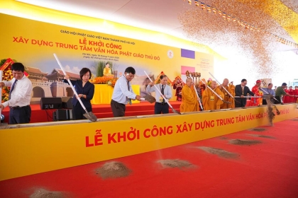Hà Nội: Lễ khởi công xây dựng Trung tâm văn hóa Phật giáo Thủ đô